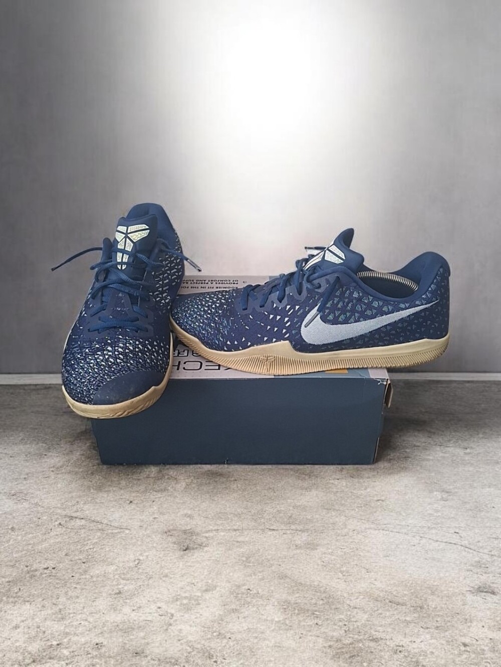 Nike Mamba Instinct Men's Basketball Shoes Blue Size 14 852473-400